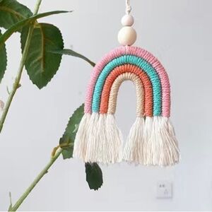 Woven Rainbow Hanging Decoration / Accessory